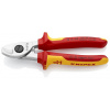 Knipex Kliešte 95 16 165 bočné štípacie 165 mm VDE na káble