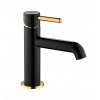 16,2 cm čierne/zlaté omnires Washbasin faucet (16,2 cm čierne/zlaté omnires Washbasin faucet)