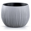 Kovotvar Kvetinac Beton Bowl ,144x110 mm sivý