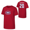 Outerstuff Dětské tričko Juraj Slafkovsky Montreal Canadiens NHL Flat Name & Number Ctn Tee Veľkosť: Detské XL (13 - 15 rokov)