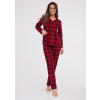 Cornette 482/423 Tracy pyžamo dlhé/r S-2XL dámske bez zipsu Ruda L