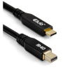 club3D Kábel pre displeje USB-C® 2.00 m čierna CAC-1561; CAC-1561