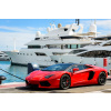 CUKROVÁ TLAČ jedlý obrázok na tortu Cukrová hmota Lamborghini Huracan Lambo Auto