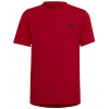 Chlapčenské tričká Adidas Boys Club T-Shirt - better scarlet - Červený (128 cm)