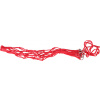 Q-essentials Sieť na seno mini Q-essentials, 40x20 cm, oká 5x5 cm, bright red