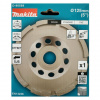 Makita D-80569 Diamantový brúsny kotúč jedno rad | Priemer 125 mm, Vŕtanie 22,23 mm, Typ Jedno rad, Použitie hrubé brúsenie betónu