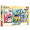 TREFL Puzzle Lilo & Stitch 3x80 dielikov - Svet Stitche