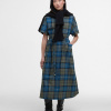 Barbour Matilda Tartan Maxi Dress - M
