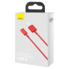 Baseus Baseus Lightning Superior Series cable, Fast Charging, Data 2.4A, 1m Red (CALYS-A09)