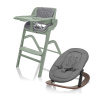 Set stolička Inpira + novorodenecký set + hojdacia základňa, Pistacio Green