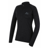 Merino termoprádlo tričko Husky Merow zips L black, S