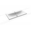 Kaldewei Umyvadlo na desku Silenio 3041 90x46 cm alpská bílá otvor pro baterii uprostřed 904006013001