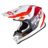 SCORPION prilba na motocykel VX-16 EVO AIR SOUL, čierna/červená/biela, veľ. XL