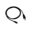 Kabel C-TECH USB 2.0 AM/Micro, 0,5m, černý CB-USB2M-05B C-Tech