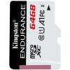 Kingston Technology High Endurance 64 GB MicroSD UHS-I Trieda 10 (SDCE/64GB)