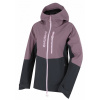 Husky Dámská hardshell bunda Nicco L purple/grey (Velikost: L)