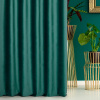 Zamatový záves s riasiacou páskou Velvet P277-37 - tmavozelený, 270 cm, š. 5 m x d. 2,7 m
