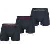 Calvin Klein 3P TRUNK čierna,oranžová,biela Pánske boxerky S