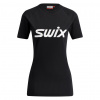 SWIX RaceX Classic, krátký rukáv, dámské triko, Jet Black Velikost: M
