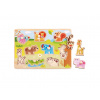 Tooky Toy Vkladacie puzzle Zvieratá