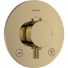 HANSGROHE Ecostat Comfort S termostat pod omietku pre 2 spotrebiče, leštený vzhľad zlata, 33715990