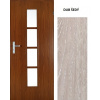 ImperioDoor interiérové rámové dvere LAGO.1-izbové, Sklo, 3DTopDecor Dub Šedý PED-LAGO1-3DDubSedy