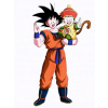 CUKROVÁ TLAČ jedlý obrázok na tortu Cukrová hmota Manga Dragon Ball Son Gohan 2