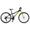 BICYKEL AUTHOR LIMIT 24 - šedá / limetka / zelená - 2025