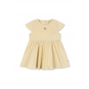 Konges Sløjd šaty bavlnené HEARLY DRESS GOTS KS105411.PPY2 béžová 80