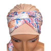 Eva Design turban béžový, univerzálna veľkosť