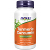 NOW® Foods NOW Turmeric Curcumin, kurkumín štandardizovaný extrakt, 60 rastlinných kapsúl