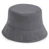 Beechfield Klobouk B 90N Organic Cotton Bucket Hat COT53090Nn7312-graphite gr S-M Šedá grafitová