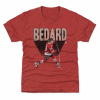 Chicago Blackhawks Detské - Connor Bedard Bold Red NHL Tričko 10-12 rokov