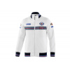 Sparco mikina na zip Martini Racing, barva: bílá, velikost: XL