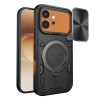 Techsuit - CamGuard Pro puzdro s krytom fotoaparátu pre Honor 600 / 600 Pro - čierne