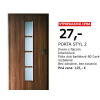 Porta Dvere za 27 € - výpredaj 2025