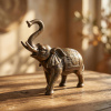 Figúrka slon 19,5 cm cín