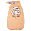 Spací vak Medvedík Teddy, Baby Nellys - hnedý vel. 2+ Baby Nellys