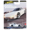 Auto Hot Wheels Premium Fast & Furious Mazda RX-7 FD biele