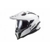 Motocyklová helma LS2 MX701 EXPLORER SOLID WHITE-06 XXL