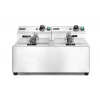 Manuálna fritéza Profi Line, 2× 8 l, HENDI, Profi Line, 16L, 230V/7000W, 605x460x(H)369mm Hendi 207307