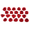 Ocún Footholds Set 1 Bolt-on red