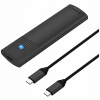 Disková kapsa Orico PWM2-G2 M.2 NVME USB-C 10 Gb/s - čierna