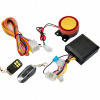 ALARM NA MOTOR SKÚTRA ŠTVORKOLKY MOTOCYKLA + 2 DIAĽKOVÉ OVLÁDAČE