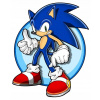 CUKROVÁ TLAČ jedlý obrázok na tortu Cukrová hmota Sonic Sonik ježko sada 5
