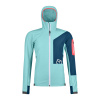 Ortovox dámská softshellová bunda Berrino Hooded Jacket W | farba: ice waterfall, veľkosť: M