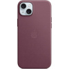 iPhone 15+ FineWoven Case with MS - Mulberry MT4A3ZM/A