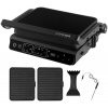Barbecue, kontaktný, panini, skladací elektrický gril Concept GE3600 čierny 2000 W
