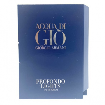 Giorgio Armani Acqua di Gio Profondo Lights, EDP - Vzorka vône pre mužov