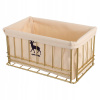 Kôš, košík - 1PC Iron Art Storage Basket Dekoratívne Sundres BA (1pc horný kôš na košík v kuchyni)